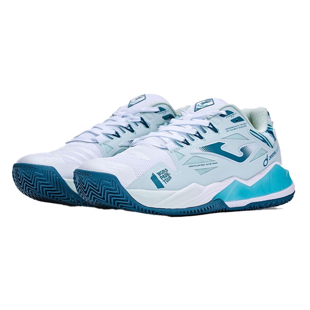 Women's Professional Padel Shoes SPIN [Light Green/White]