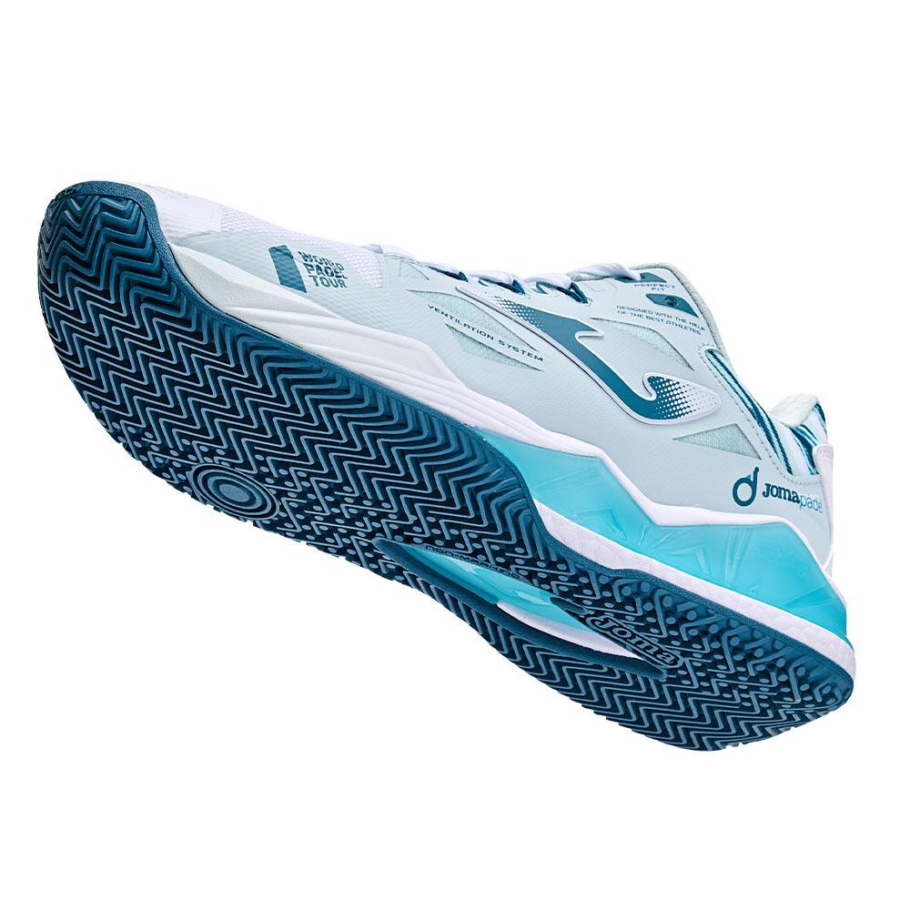 Women's Professional Padel Shoes SPIN [Light Green/White]