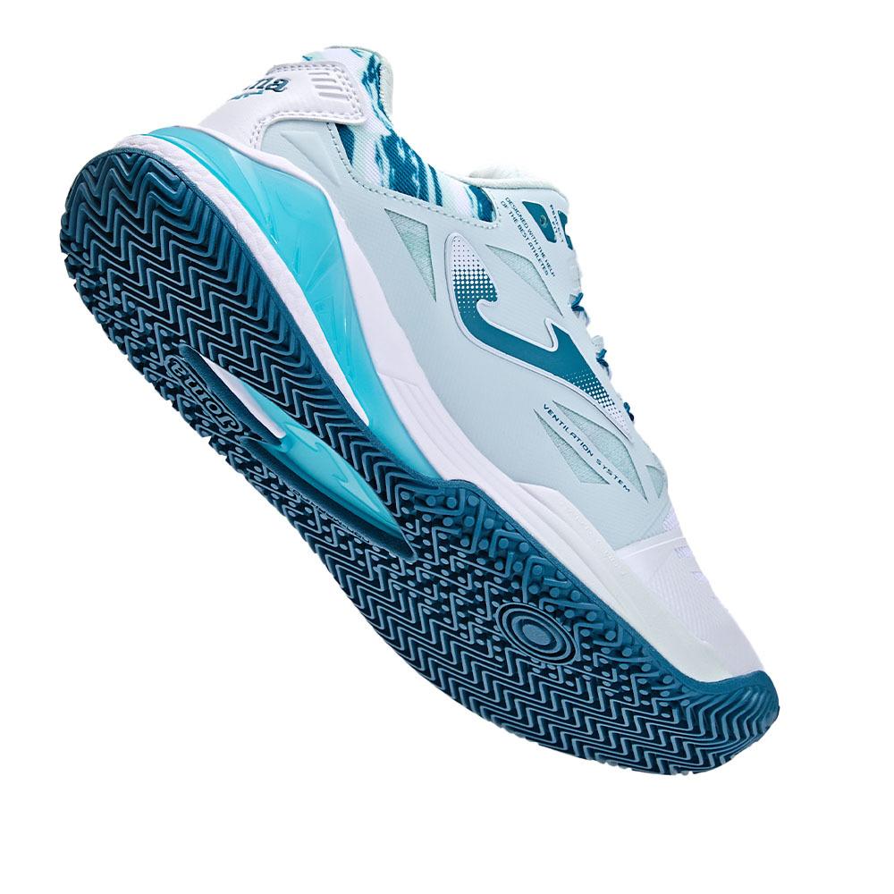 Women's Professional Padel Shoes SPIN [Light Green/White]