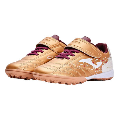 兒童魔術貼碎釘足球鞋 LIGA 02 - TF