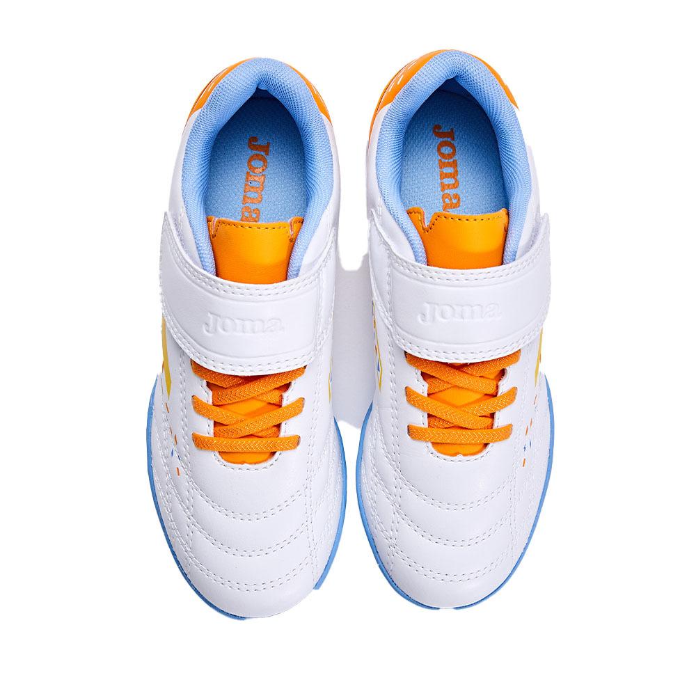 兒童魔術貼碎釘足球鞋 LIGA 02 - TF