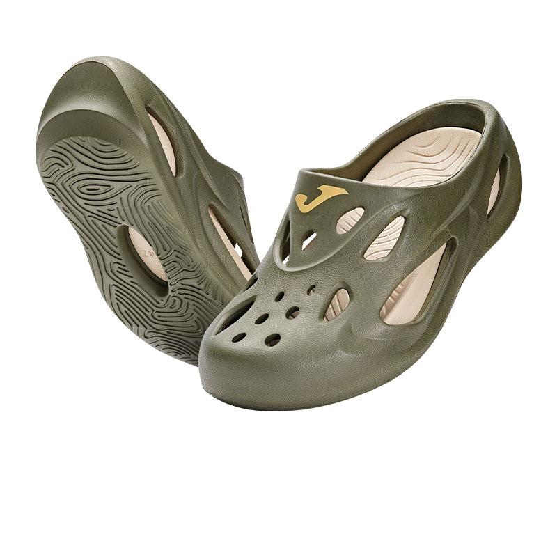 HOLLOW new slippers ~ same style for men and women (military green)
