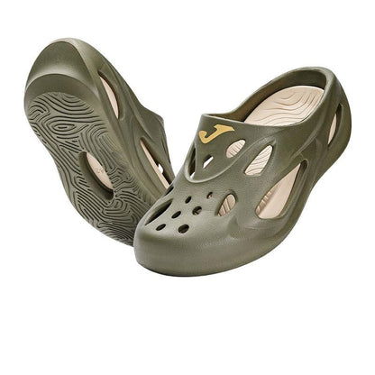 HOLLOW new slippers ~ same style for men and women (military green)