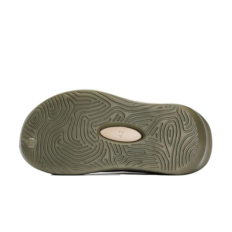 HOLLOW new slippers ~ same style for men and women (military green)