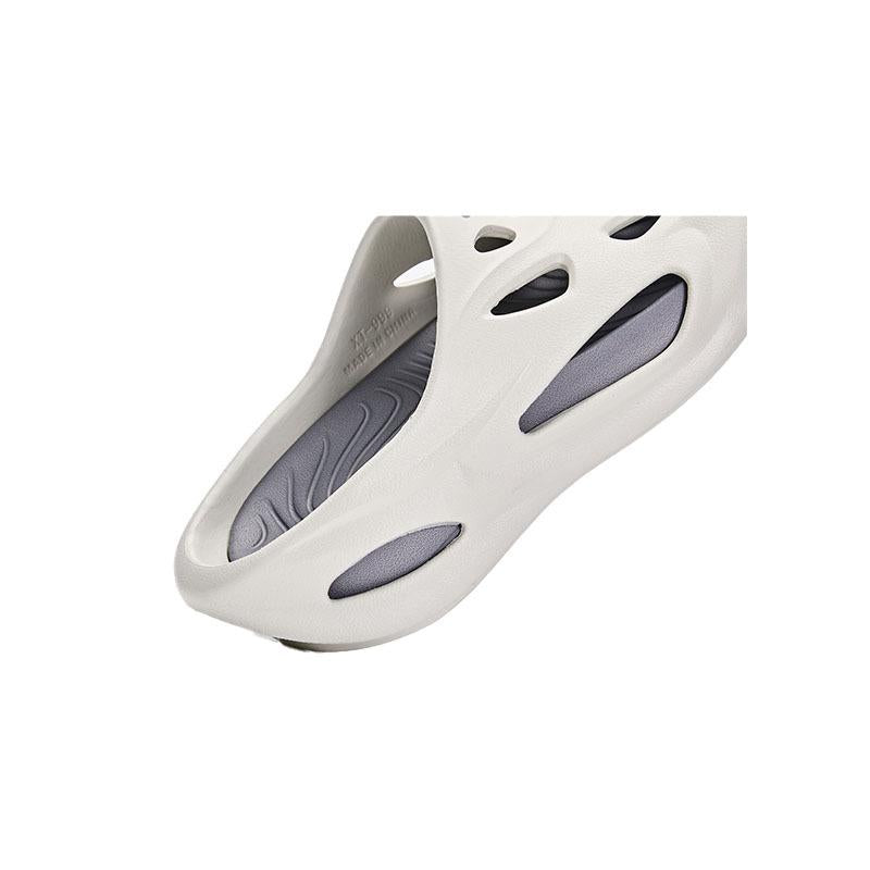 HOLLOW new hole-in-the-wall slippers ~ same style for men and women (light gray)