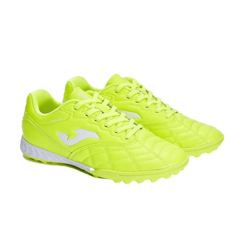 Children's spiked soccer shoes TF ~LIGA [fluorescent green]