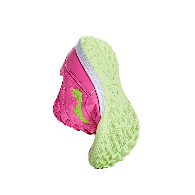 Children's studded anti-slip football shoes TF ~LIGA [Rose Red]