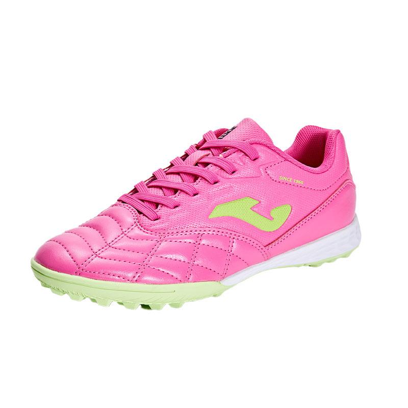 Children's studded anti-slip football shoes TF ~LIGA [Rose Red]