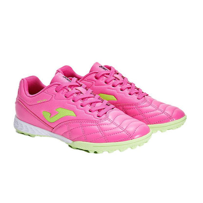 Children's studded anti-slip football shoes TF ~LIGA [Rose Red]