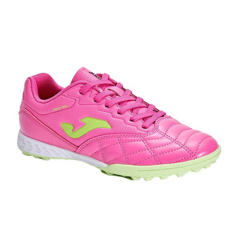 Children's studded anti-slip football shoes TF ~LIGA [Rose Red]