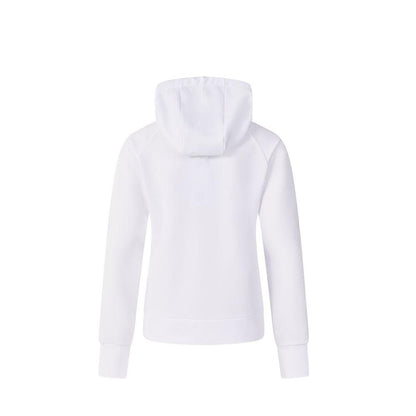 Women's knitted zipper jacket