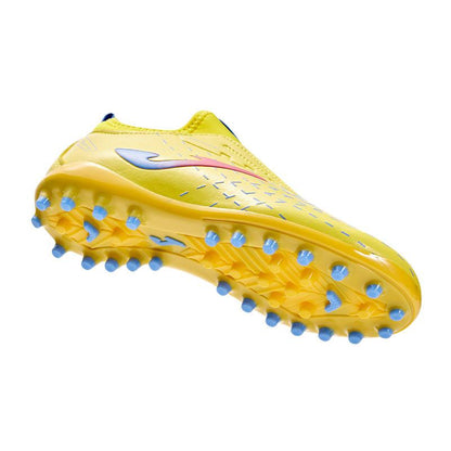 Children's Football Shoes MG ~ RIPPLE Series [Lemon Yellow]
