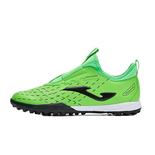 Children's football shoes TF ~ RIPPLE series [fluorescent green]