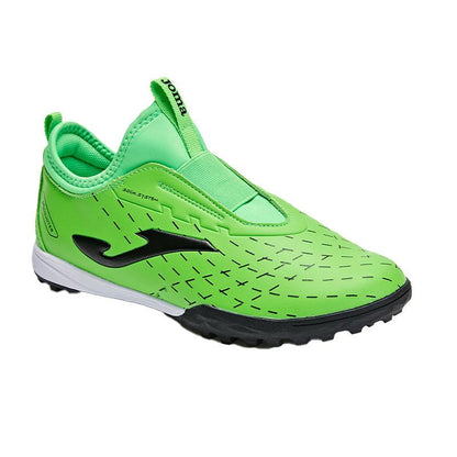 Children's football shoes TF ~ RIPPLE series [fluorescent green]