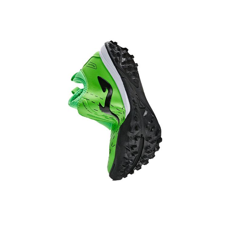Children's football shoes TF ~ RIPPLE series [fluorescent green]