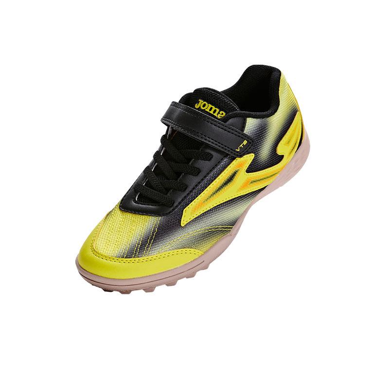 兒童魔術貼足球鞋 TF ~ LIGA WEB 2.0系列【黃色】
