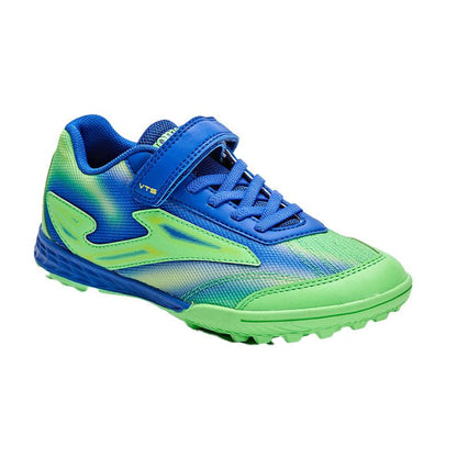 兒童魔術貼足球鞋 TF ~ LIGA WEB 2.0系列【螢光綠】