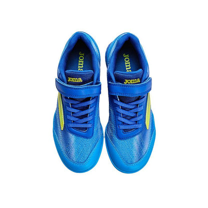 兒童魔術貼足球鞋 TF ~ LIGA WEB 2.0系列【藍色】