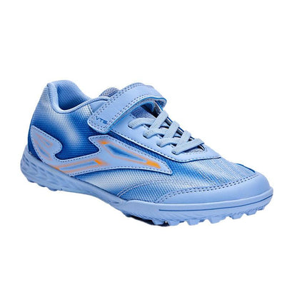 兒童魔術貼足球鞋 TF ~ LIGA WEB 2.0系列【淺藍色】