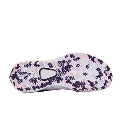 Women's Tennis Shoes ~ POINT Series [White &amp; Pink]