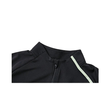 Children's half-zip long-sleeved T-shirt ~ Football Sports Series [Multicolor]