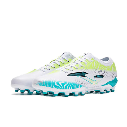 Football Shoes MG ~ EVOLUTION Series [White &amp; Yellow]