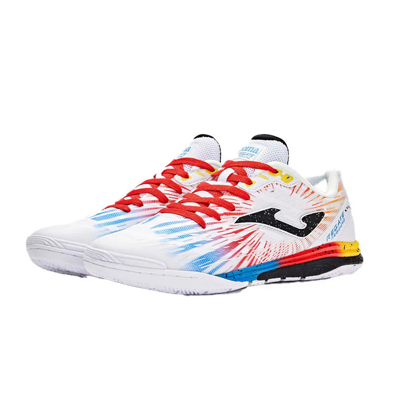 24th Futsal World Cup Special Series - Men's Futsal Shoes ~ Stone Ground and Indoor ~ REGATE REBOUND Series [White/Color]
