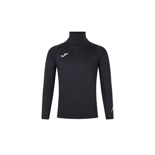 Children's turtleneck velvet tight long-sleeved shirt [black]