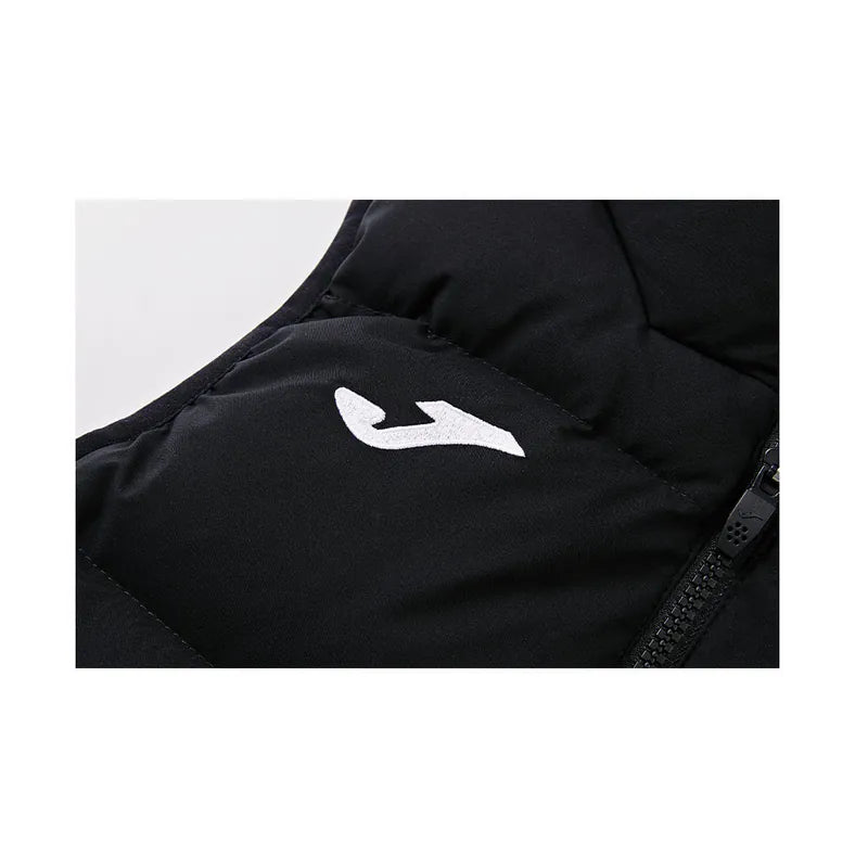 Children's Hooded Down Vest ~ Comprehensive Sports Series [Navy Blue/Black]