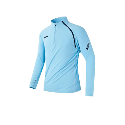 Children's half-zip long-sleeved T-shirt ~ Football Sports Series [Multicolor]