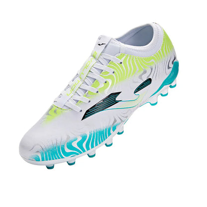 Football Shoes MG ~ EVOLUTION Series [White &amp; Yellow]
