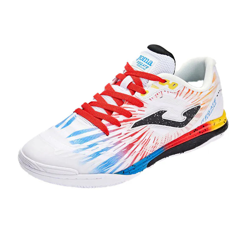 24th Futsal World Cup Special Series - Men's Futsal Shoes ~ Stone Ground and Indoor ~ REGATE REBOUND Series [White/Color]
