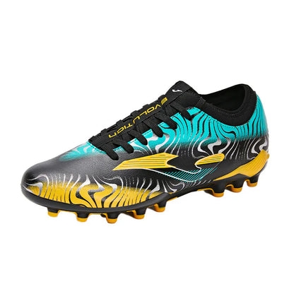 Football Shoes MG ~ EVOLUTION Series [Black &amp; Green]