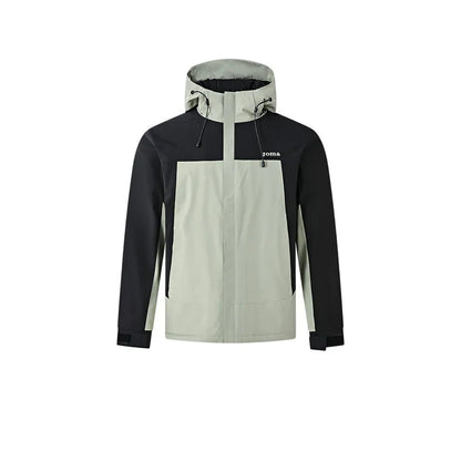 Men's Cotton Jacket [Black &amp; Green]