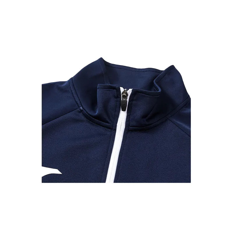 Men's casual knitted jacket [navy blue] 