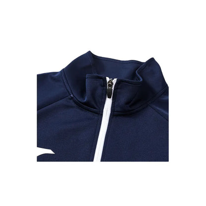 Men's casual knitted jacket [navy blue] 