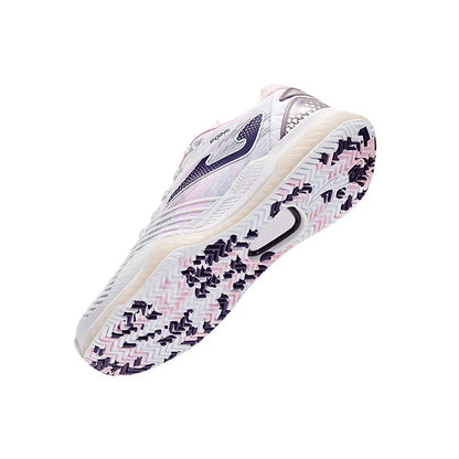 Women's Tennis Shoes ~ POINT Series [White &amp; Pink]
