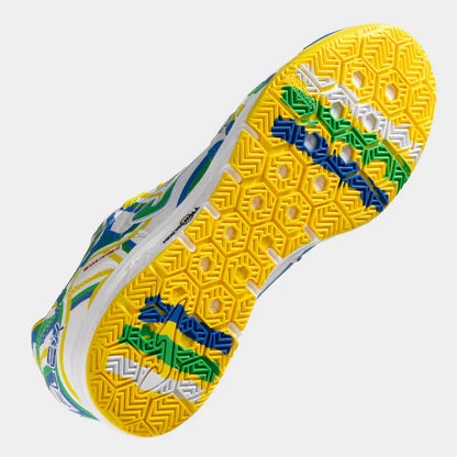 (Ferrão 24 Limited Edition) Futsal Shoes TOP FLEX REBOUND (Stone Ground/Indoor) [White Green]