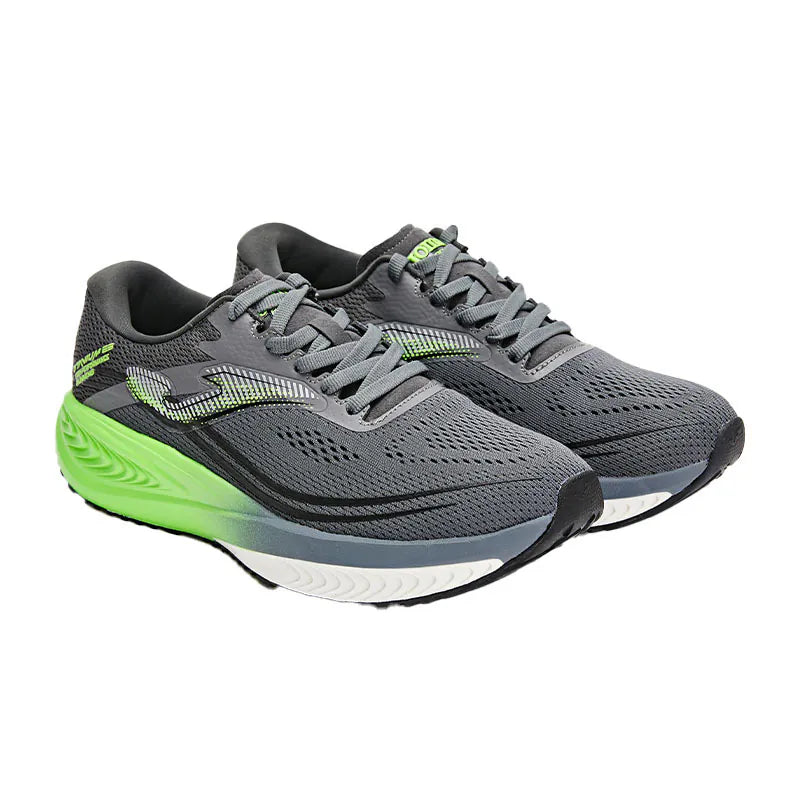 Running shoes ~ TITANIUM [grey &amp; green]