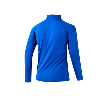 Children's half-zip long-sleeved T-shirt ~ Football Sports Series [Multicolor]