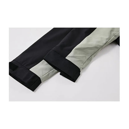 Men's Cotton Jacket [Black &amp; Green]