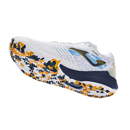 Men's Tennis Shoes ~ POINT Series [Light Gray &amp; White]