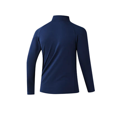 Children's half-zip long-sleeved T-shirt ~ Football Sports Series [Multicolor]