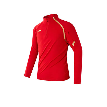 Children's half-zip long-sleeved T-shirt ~ Football Sports Series [Multicolor]