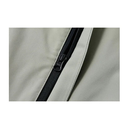 Men's Cotton Jacket [Black &amp; Green]