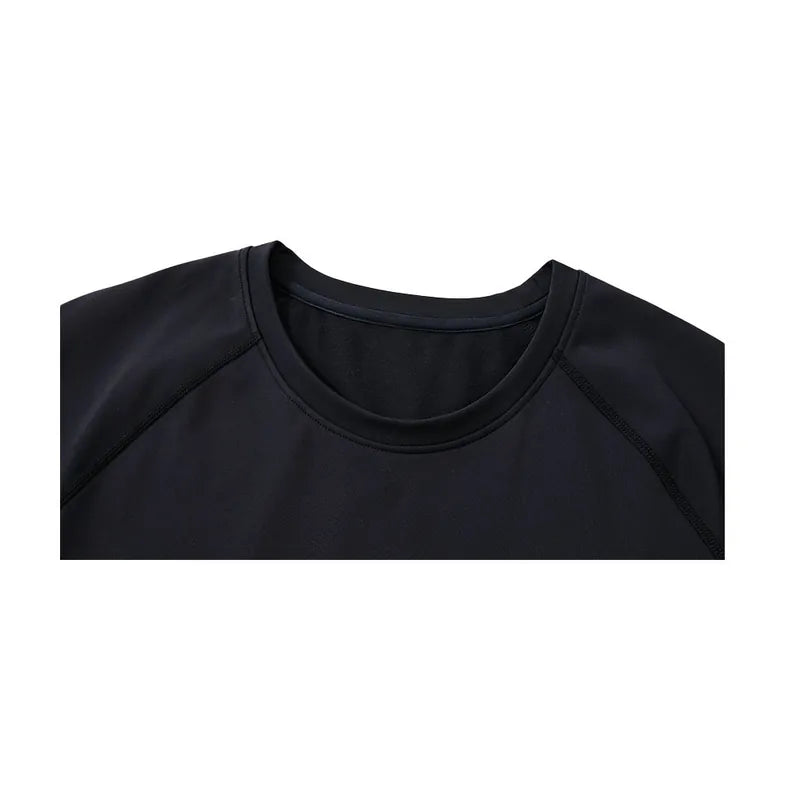 Men's thick fleece tight top ~ Comprehensive sports series