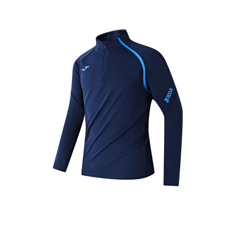 Children's half-zip long-sleeved T-shirt ~ Football Sports Series [Multicolor]