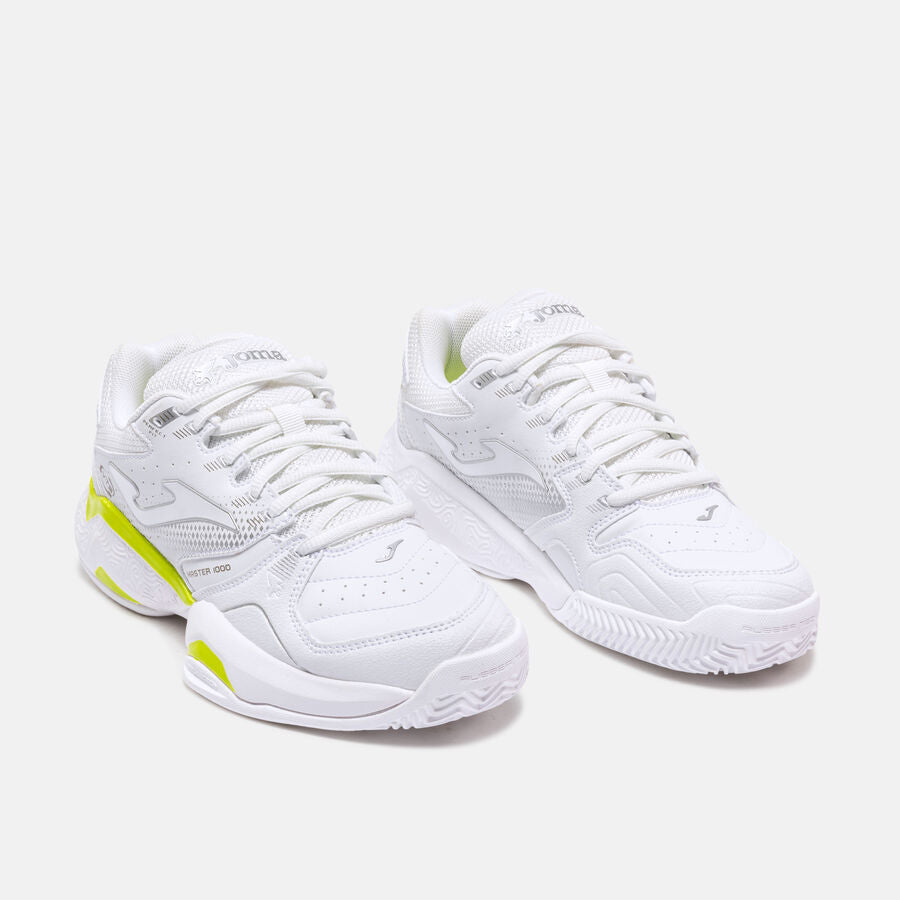 Joma Master 1000 Lady 26 Clay 女裝網球鞋｜白色