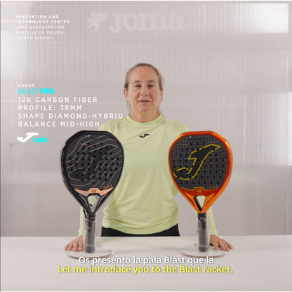 Joma Blast Pro SFT 專業板網球拍｜橙黑