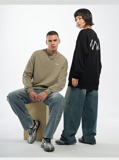 Men's and women's sweatshirts (black/grey green)